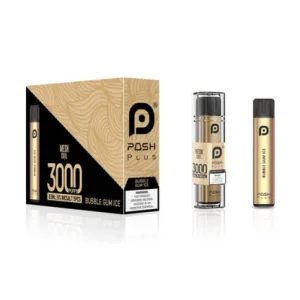 Posh Plus 3000 Bubble Gum Ice – Disposable Pen